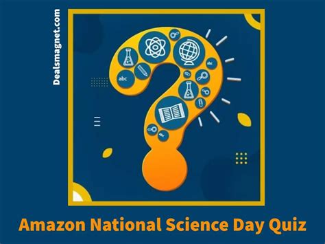 amazon national science day quiz|More.